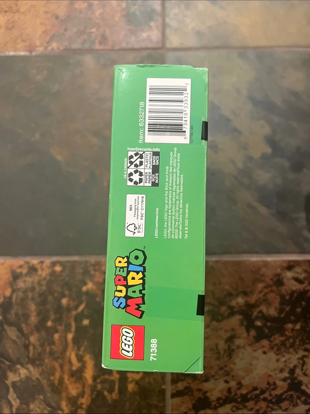 LEGO Super Mario Boss Sumo Bro Topple Tower - LEGO 71388 (Retired)